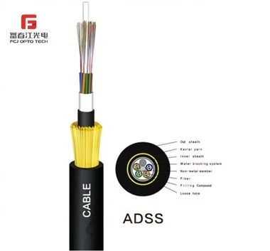 Cable de comunicación ADSS para exteriores